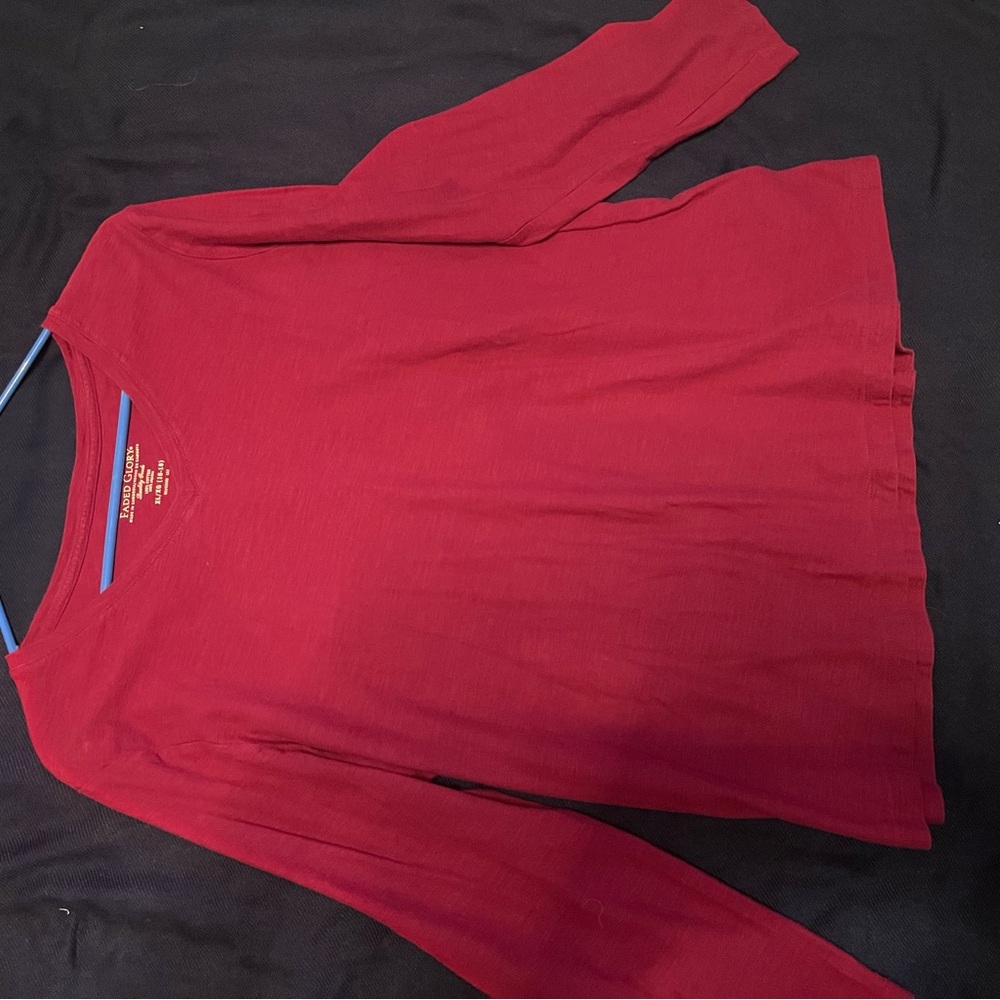 Red Long Sleeve Woman’s blouse